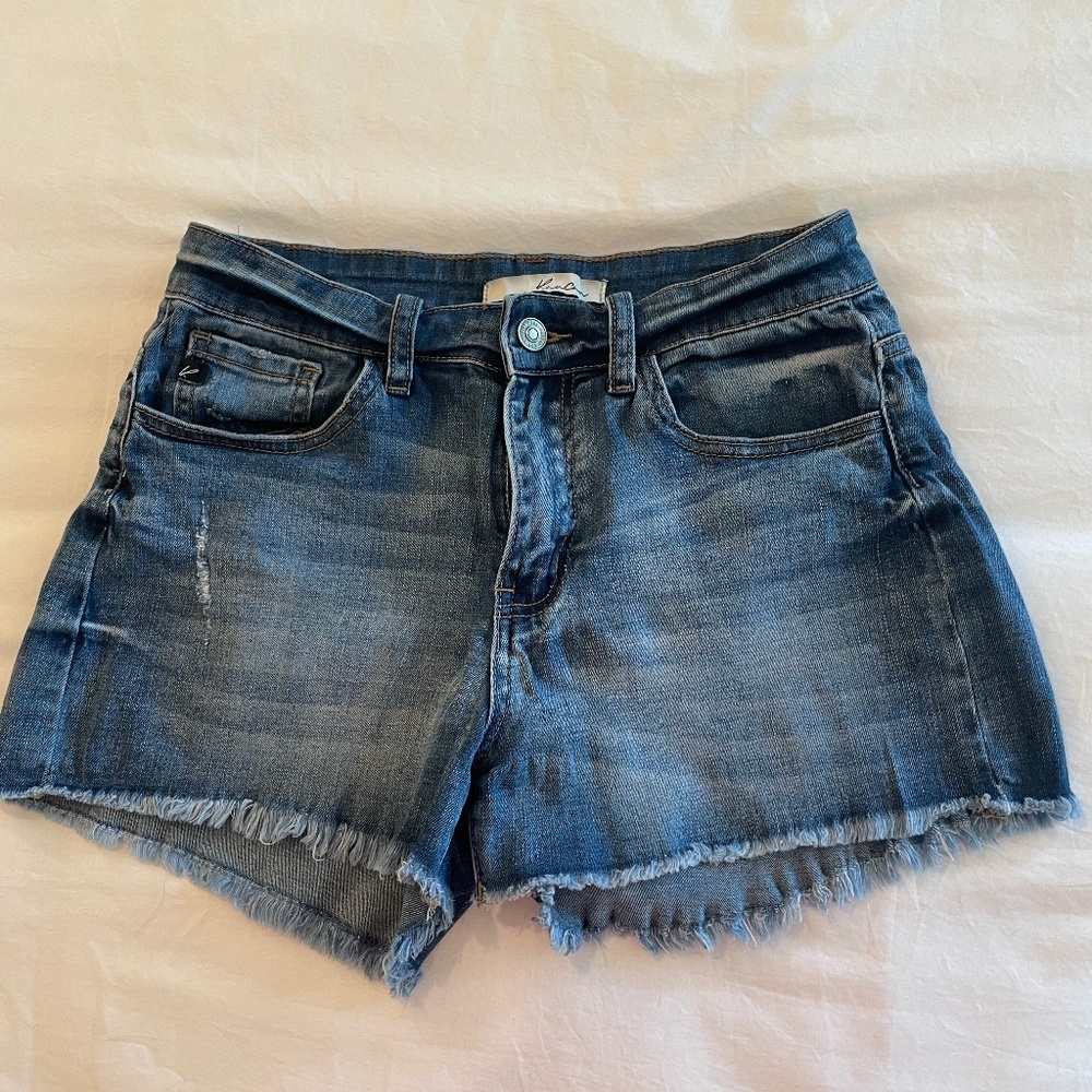 Mid Rise Jean Shorts 27